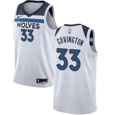 Nike Minnesota Timberwolves #33 Robert Covington White NBA Swingman Association Edition Jersey Men's
